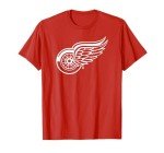 Detroit Red Wings Icon Red Officially Licensed T-Shirt