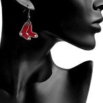 MLB Boston Red Sox Dangle Earrings