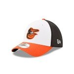 MLB Baltimore Orioles Team Classic Home 39Thirty Stretch Fit Cap, Black/White, Large/X-Large