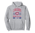 Montreal Canadiens Hockey Club Gray Officially Licensed Pullover Hoodie