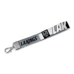 Rico Industries NHL Hockey Los Angeles Kings Standard Wrist Lanyard Key Chain, Cute Wristlet Strap Keychain Holder for Women Men Car Keys ID Badges Card Wallet Phone Camera