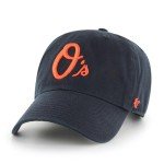 '47 Brand MLB Baltimore Orioles Clean Up Cap - Black
