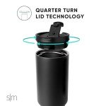 Simple Modern Officially Licensed NHL Los Angeles Kings 30 oz Tumbler with Flip Lid and Straws | Hockey Insulated Cup Stainless Steel | Gifts for Men Women | Trek Collection | Los Angeles Kings