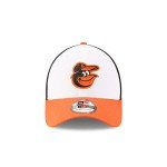 MLB Baltimore Orioles Team Classic Home 39Thirty Stretch Fit Cap, Black/White, Large/X-Large