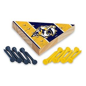 Rico Industries NHL Nashville Predators Peg Pyramid Game