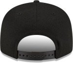 New Era NFL 9FIFTY Black/White Adjustable Snapback Hat Cap One Size Fits All (New York Jets)