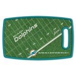 YouTheFan NFL Miami Dolphins Retro Series Cutting Board Medium, Team Colors