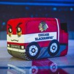 Bleacher Creatures Chicago Blackhawks Zamboni 7" NHL Kuricha Plushie - Soft Inspired Plush