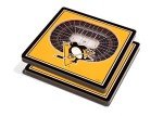 YouTheFan NHL Pittsburgh Penguins 3D StadiumViews Coasters , 4" x 4"