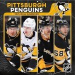 TURNER SPORTS Pittsburgh Penguins 2025 12x12 Team Wall Calendar (25998011953)