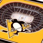 YouTheFan NHL Pittsburgh Penguins 3D StadiumViews Coasters , 4" x 4"