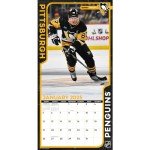 TURNER SPORTS Pittsburgh Penguins 2025 12x12 Team Wall Calendar (25998011953)