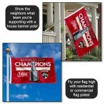 WinCraft Florida Panthers 2024 Stanley Cup Champions Banner Flag