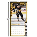 TURNER SPORTS Pittsburgh Penguins 2025 12x12 Team Wall Calendar (25998011953)