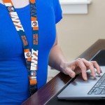 Rico Industries NHL Hockey New York Islanders Standard Wrist Lanyard Key Chain, Cute Wristlet Strap Keychain Holder for Women Men Car Keys ID Badges Card Wallet Phone Camera