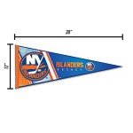 Rico Industries NHL Hockey New York Islanders Primary 12" x 30" Felt Wall Décor Pennant - Great for Home/Bed Room/Man Cave Décor