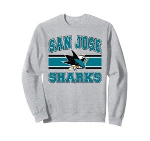 San Jose Sharks Stripe Gray Officially Licensed Sweatshirt