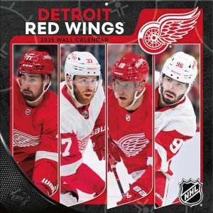 TURNER SPORTS Detroit Red Wings 2025 12x12 Team Wall Calendar (25998011940)