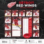 TURNER SPORTS Detroit Red Wings 2025 12x12 Team Wall Calendar (25998011940)