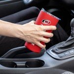 Rico Industries NHL Hockey Carolina Hurricanes 18oz Soft Touch, Easy Grip Tumbler