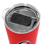 Rico Industries NHL Hockey Carolina Hurricanes 18oz Soft Touch, Easy Grip Tumbler