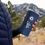 Rico Industries NHL Hockey Winnipeg Jets 18oz Soft Touch, Easy Grip Tumbler