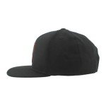 ZHATS Standard NHL Officially Licensed Adjustable Snapback Hat Flat Bill Z11 Black Element, One Size