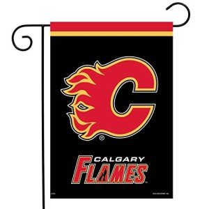 Calgary Flames Garden Flag NHL Licensed 12.5" x 18" Briarwood Lane