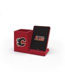 SOAR NHL Wireless Charger and Desktop Organizer, Calgary Flames