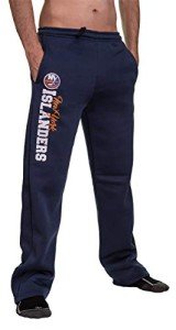 Calhoun NHL Mens Polyfleece Sweatpants (New York Islanders, Medium)