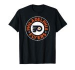 Philadelphia Flyers Symbol Black Officially Licensed T-Shirt