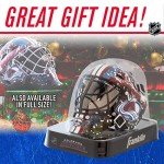 Franklin Sports NHL Colorado Avalanche Mini Hockey Goalie Mask with Case - Collectible Goalie Mask with Official NHL Logos and Colors