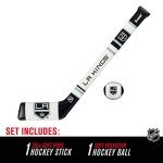 Franklin Sports Los Angeles Kings NHL Mini Soft Hockey Stick Set - NHL Team Soft Foam Mini Hockey Stick and Ball Set - Great Toy for Kids