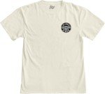 Blue 84 Standard NHL Officially Licensed T-Shirt Ringspun Front/Back Ivory Puck