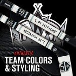 Franklin Sports Los Angeles Kings NHL Mini Soft Hockey Stick Set - NHL Team Soft Foam Mini Hockey Stick and Ball Set - Great Toy for Kids