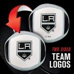 Franklin Sports Los Angeles Kings NHL Mini Soft Hockey Stick Set - NHL Team Soft Foam Mini Hockey Stick and Ball Set - Great Toy for Kids