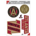 Atlanta United | Set of 4 Club Licensed Decals | The Poster Alternative