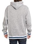 Calhoun NHL Surf & Skate Mens Muskoka Team Striped Premium Pullover Hoodie (New York Rangers, XX-Large)