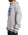 Calhoun NHL Surf & Skate Mens Muskoka Team Striped Premium Pullover Hoodie (New York Rangers, XX-Large)