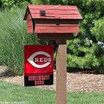 Cincinnati Reds Double Sided Garden Flag