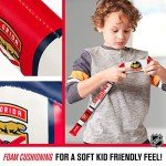 Franklin Sports Florida Panthers NHL Mini Soft Hockey Stick Set - NHL Team Soft Foam Mini Hockey Stick and Ball Set - Great Toy for Kids