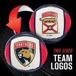 Franklin Sports Florida Panthers NHL Mini Soft Hockey Stick Set - NHL Team Soft Foam Mini Hockey Stick and Ball Set - Great Toy for Kids