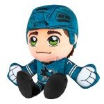 Bleacher Creatures San Jose Sharks Macklin Celebrini 8" Kuricha Sitting Plush - Soft Chibi Inspired NHL Player