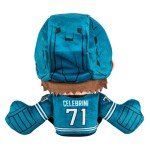 Bleacher Creatures San Jose Sharks Macklin Celebrini 8" Kuricha Sitting Plush - Soft Chibi Inspired NHL Player