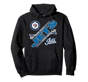 Winnipeg Jets Force Black Officially Licensed Pullover Hoodie