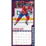 TURNER SPORTS Montreal Canadiens - Bilingual 2025 12x12 Team Wall Calendar (25998012097)