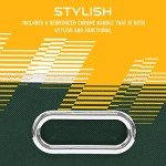 Franklin Sports Green Bay Packers NFL Storage Bin - Collapsible Cube Container + Basket - NFL Office, Bedroom + Living Room Décor - Folding Storage Bin for Football Fans - 11"x11"