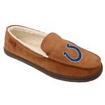 FOCO Indianapolis Colts NFL Mens Exclusive Beige Moccasin - XL
