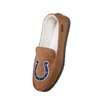 FOCO Indianapolis Colts NFL Mens Exclusive Beige Moccasin - XL