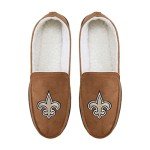 FOCO New Orleans Saints NFL Mens Exclusive Beige Moccasin - M